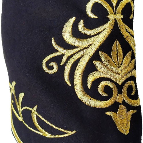 Gold Embroidered Women's Zaketa Kontogouni Traditional Costume new