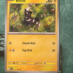 Blitzle Pokemon card used