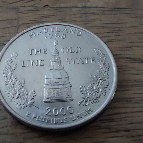 Νόμισμα 2000 D Maryland Quarter Dollar μεταχειρισμένο