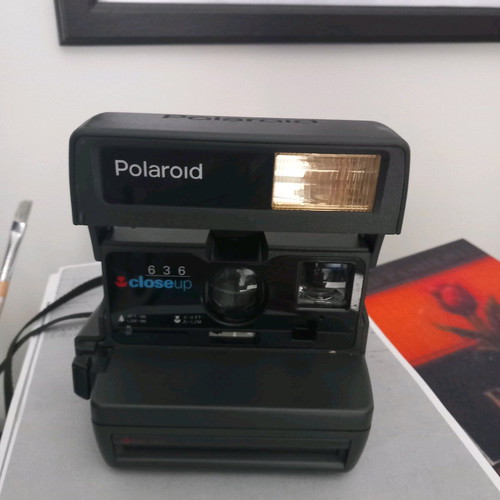 Polaroid camera used