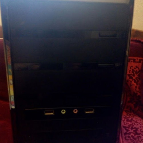 Intel Pentium Desktop PC Case used, motherboard and components included