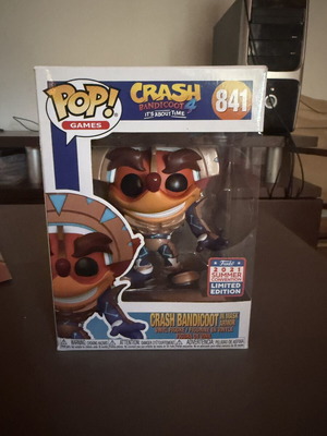 Funko Pop Limited Edition Crash Bandicoot vinyl figure new, sealed