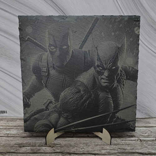Engraved volcanic tile Deadpool & Wolverine new