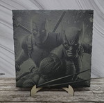 Engraved volcanic tile Deadpool & Wolverine new