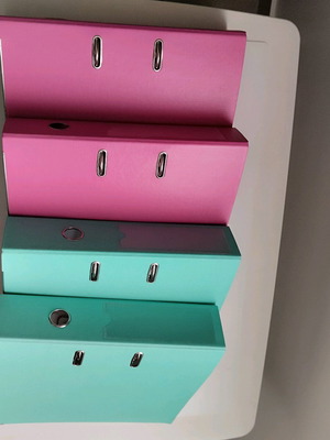 Skag folders used, pack of 4, veraman and pink