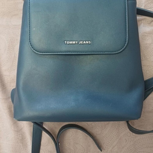 Tommy Jeans women's backpack bag used, blue