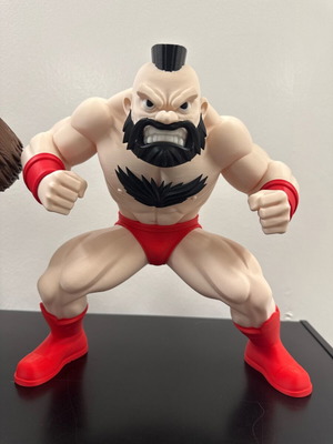 Zangief Street Fighter φιγούρα σαν καινούργιο, 18 cm