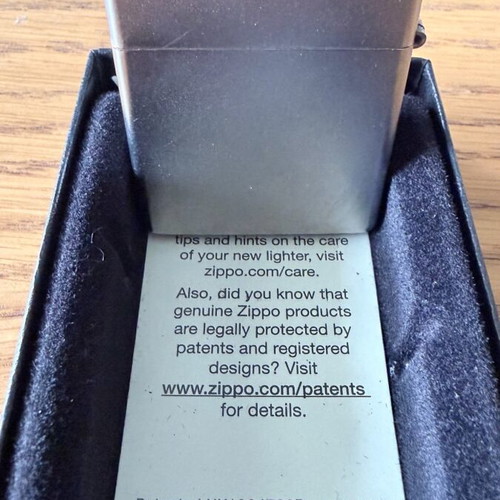 Zippo used Celtic Green Cross lighter