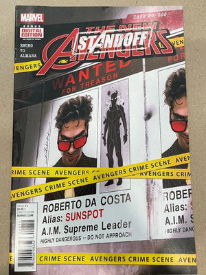New Avengers #8 comic book brand new, Avengers Standoff! tie-in