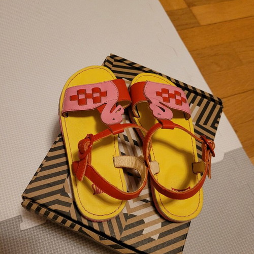 Camper Kids Sandals like new, red/fuchsia, size 27