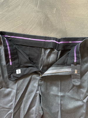 Ανδρικό παντελόνι Hiltl νέο, γκρι, μέγεθος XL, 100% μαλλί