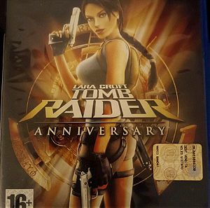 Lara croft tomb raider anniversary ps2 game