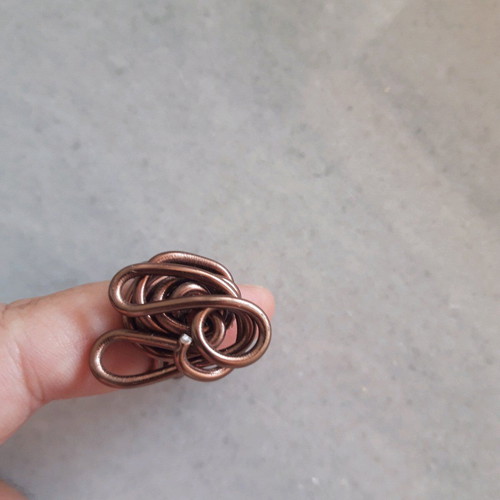 Handmade rings like new, wire pack