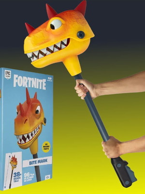 Fortnite Bitemark Premium Harvesting Tool McFarlane Toys used