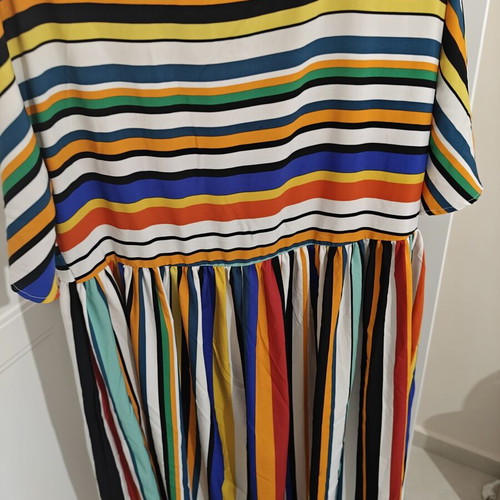 Shein Maxi Dress used, colorful, size XL