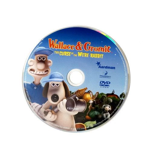 Wallace & Gromit The Curse of the Were-Rabbit DVD subbed like new