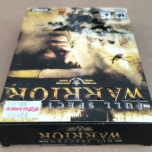 Full Spectrum Warrior PC CD-ROM sealed, new