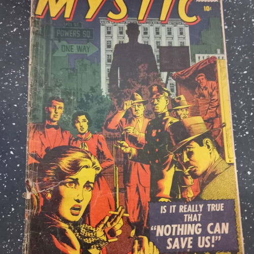 All New Mystic Tales Mystic Vol 1 No 60 vintage comic book used
