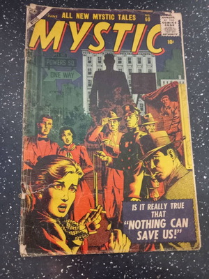 All New Mystic Tales Mystic Vol 1 No 60 vintage comic book used