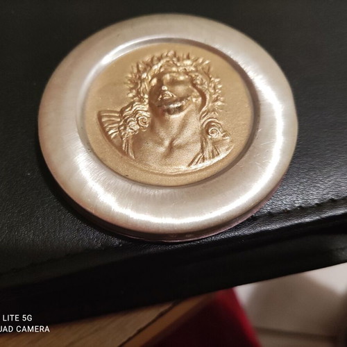 Christ silver with gold plating pendant like new