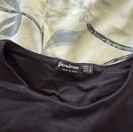 Stradivarius black bodysuit like new, size M