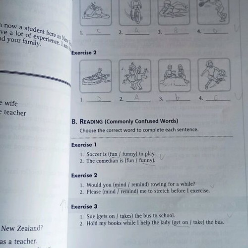 TOEIC lower English books used, like new
