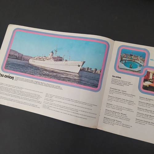 K LINES Hellenic Cruises brochure 1977