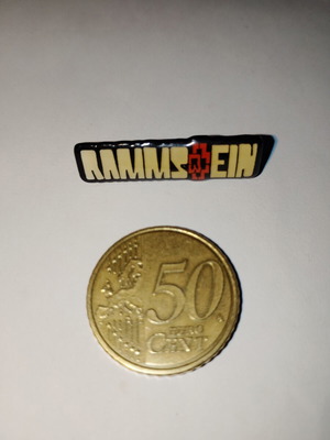 Rammstein pin used