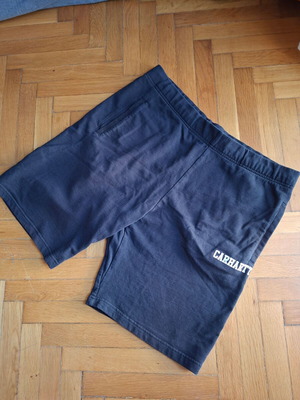 Carhartt μαύρες βερμούδες, μέγεθος XL με κορδόνια