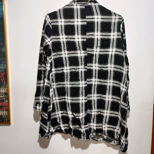 Janina Women's Shirt XL Black and White like new