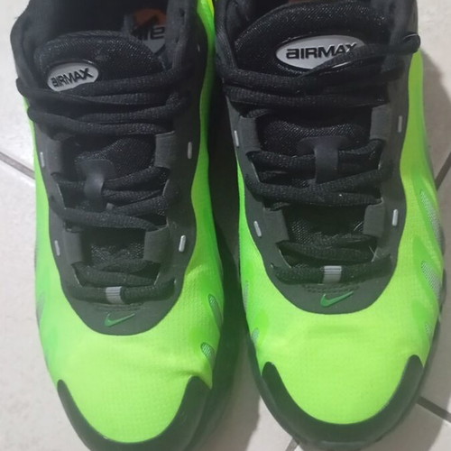 Nike Airmax DN athletic shoes new in green, black and purple