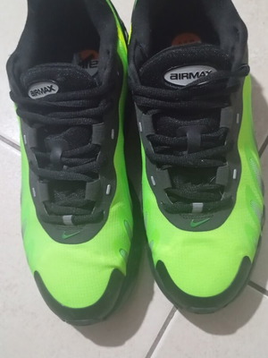 Nike Airmax DN athletic shoes new in green, black and purple