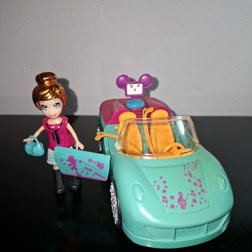 Polly Pocket car used with minor missing parts V3237