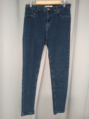 Pink Woman Skinny Jeans like new, size M 38, blue