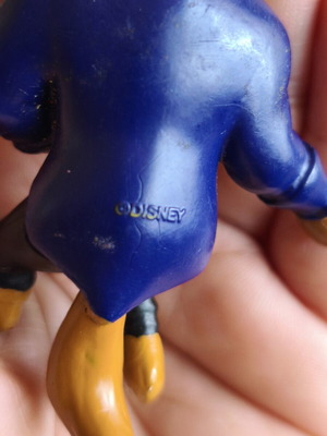 Disney The Beast figure used, original collectible, 6 cm