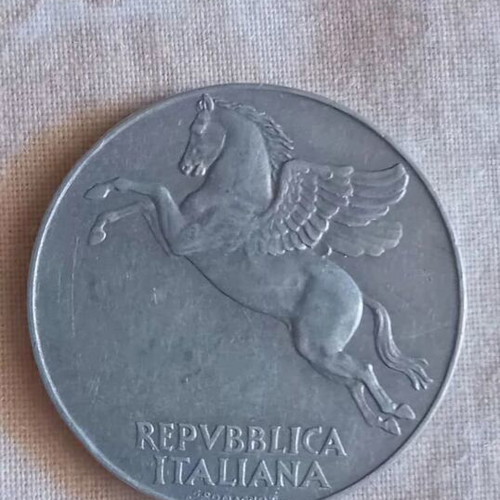 Italy 10 Lire 1948 coin used key date