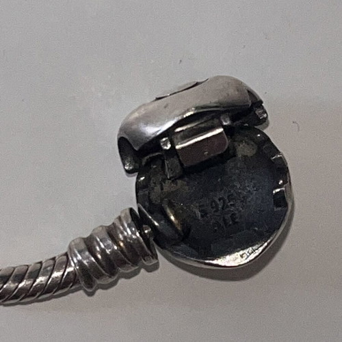 Pandora bracelet and charms new, silver