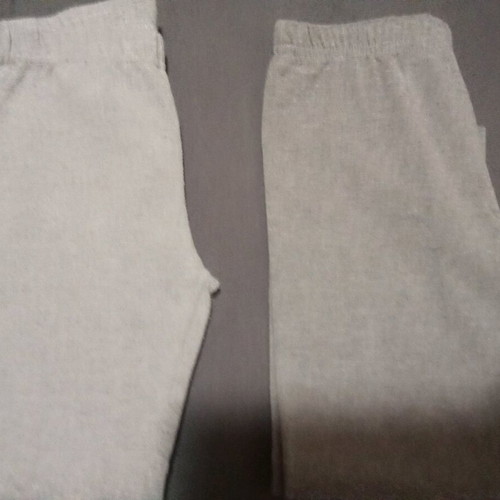 Gray leggings like new, pack of 2 for 4-5 years old