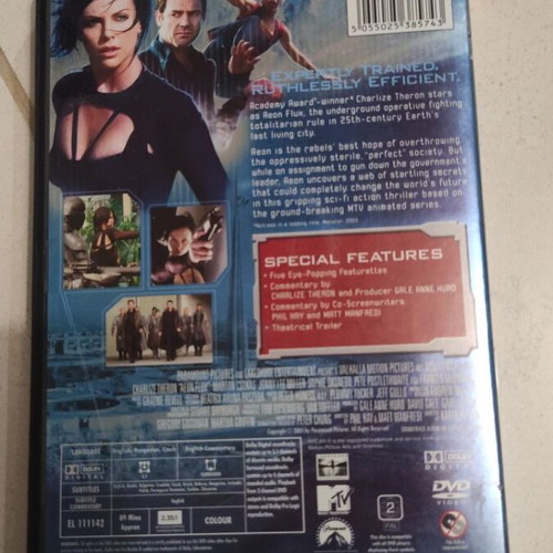 Aeonflux DVD used, foreign cinema with Charlize Theron