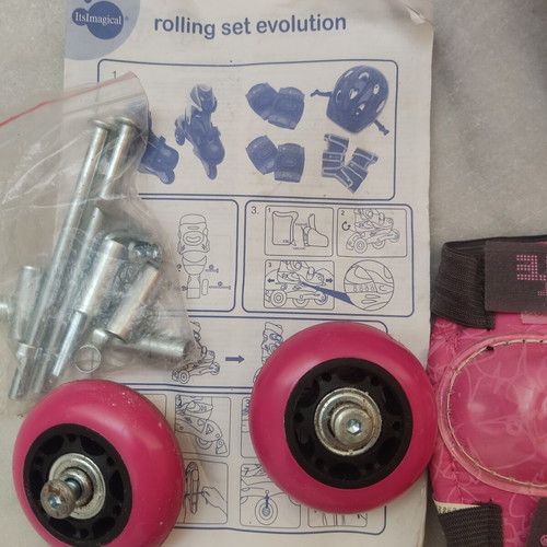 Rollers like new with instructions and equipment for size 30-33