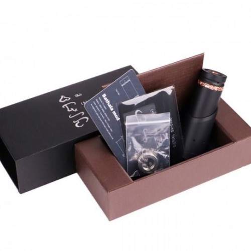 Bathala Mech Mod Serisvape matte black, like new