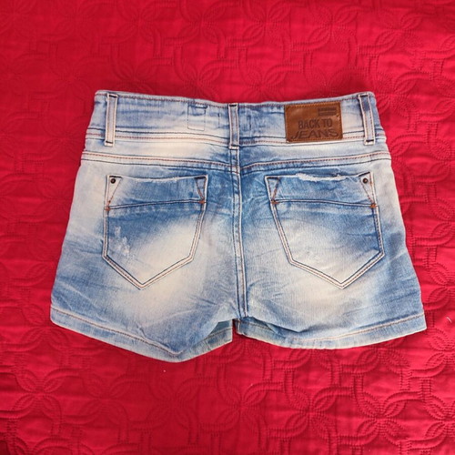 Back2jeans handmade denim shorts like new, size XS