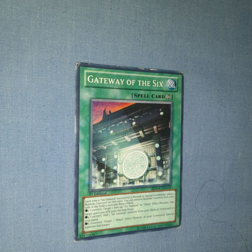 Yu Gi Oh Gateway of the Six κάρτα καινούργιο
