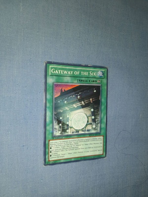 Yu Gi Oh Gateway of the Six κάρτα καινούργιο