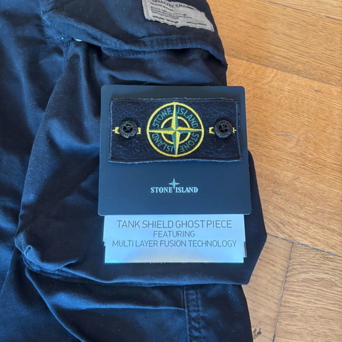Stone Island cargo pants new, size L, black