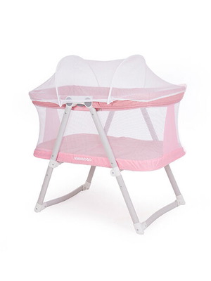 Kikka Boo Baby Cot like new with mattress and mosquito net