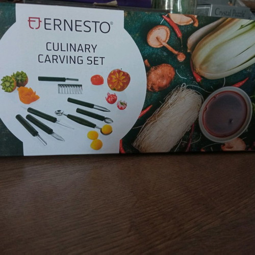 Cooking carving set 11 pieces new without case