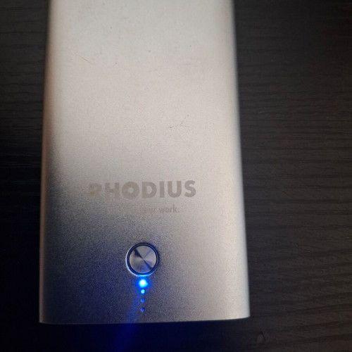 Power Bank Rhodius 4000mAh used with original box