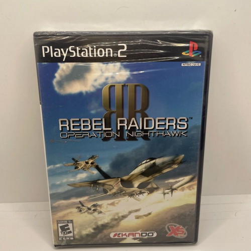 Rebel Raiders Operation Nighthawk PS2 NTSC new