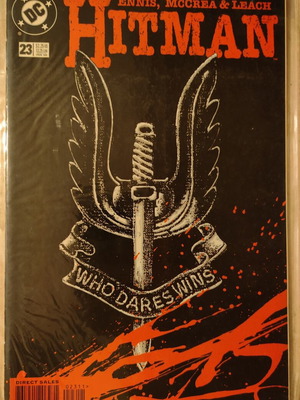 Hitman #23 comic book mint condition, DC 1998